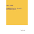 A Supplementary Parallel Text Edition of Chancer's Minor Poems - Hardcover