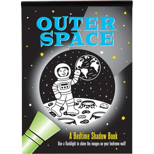 Outer Space Bedtime Shadow Book - Spiral