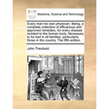 Every Man His Own Physician. Being, a Complete Collection of Efficacious and Approved Remedies, for Every Disease Incident to the Human Body. Necessar - Paperback