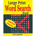 Large Print Word Search Book - Paperback