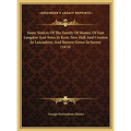 Some Notices Of The Family Of Master, Of East Langdon And Yotes In Kent, New Hall And Croston In Lancashire, And Barrow Green In Surrey (1874) - Hardcover