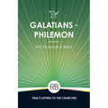 The Readable Bible: Galatians - Philemon - Paperback