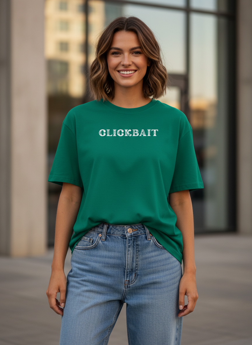 Catch Your Curiosity Clickbait T-Shirt