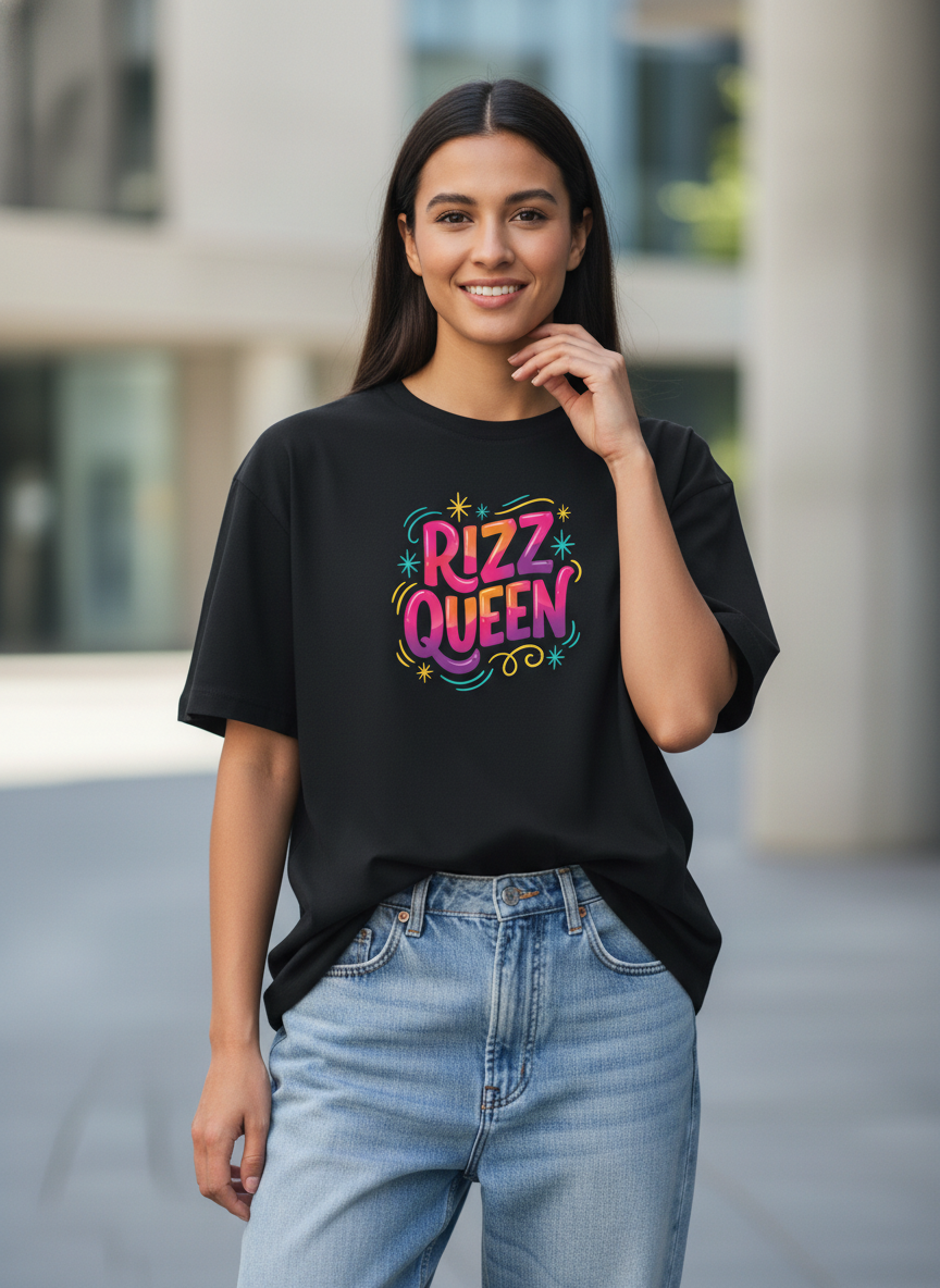 Dangerously Charming Rizz Queen T-Shirt