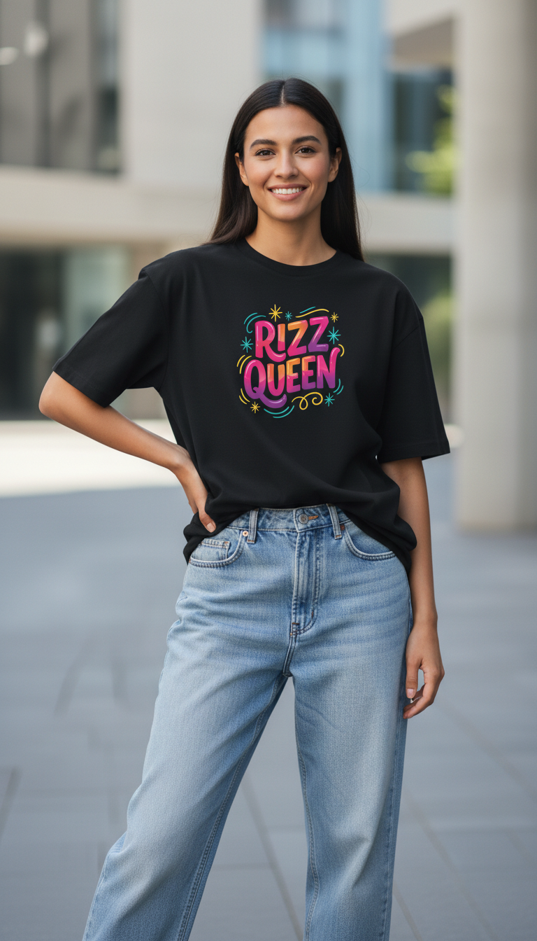 Dangerously Charming Rizz Queen T-Shirt