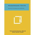 William Buckland, 1734-1774: Architect of Virginia and Maryland - Paperback