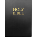 Kjver Holy Bible, Large Print, Black Ultrasoft - Imitation Leather