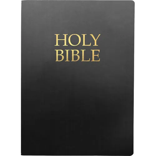 Kjver Holy Bible, Large Print, Black Ultrasoft - Imitation Leather