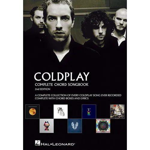 Coldplay - Complete Chord Songbook - Paperback