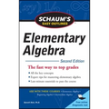 Schaum's Easy Outline of Elementary Algebra, Second Edition - Paperback
