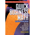 Quick Business Math: A Self-Teaching Guide - Paperback