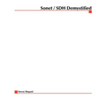 SONET/SDH Demystified - Paperback