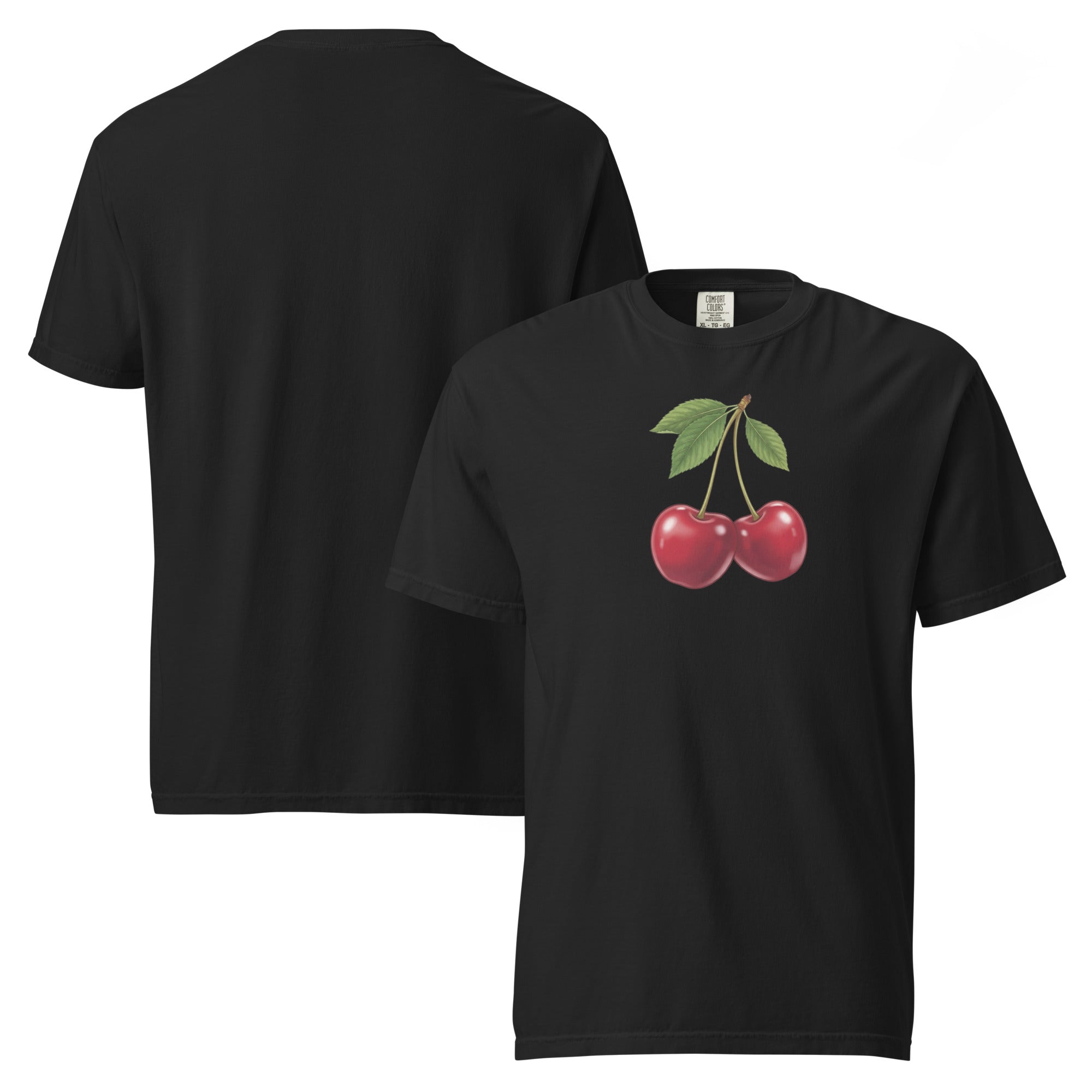 Crimson Cherrie Cotton T-Shirt