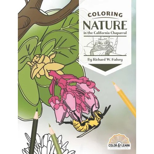 Coloring Nature in the California Chaparral - Mass Market Paperbound