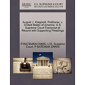 August J. Klapprott, Petitioner, V. United States of America. U.S. Supreme Court Transcript of Record with Supporting Pleadings - Paperback