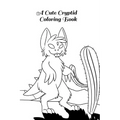 A Cute Cryptid Coloring Book - Paperback