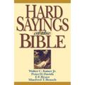 Hard Sayings of the Bible - Paperback