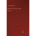 Baddeck, and That Sort of Thing: in large print - Hardcover
