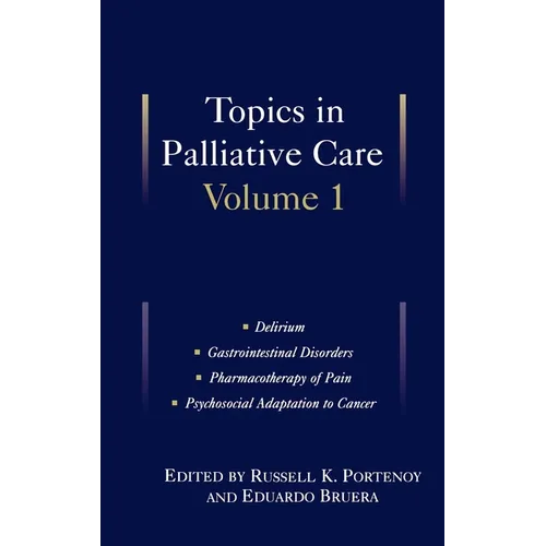 Topics in Palliative Care - Hardcover