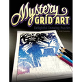 Mystery Grid Art: Delightful Drawing Puzzles - Paperback