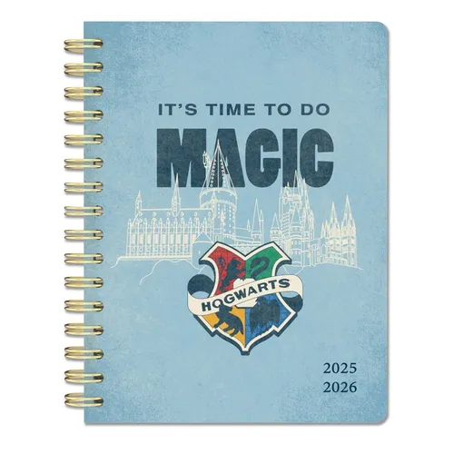 2025-2026 Harry Potter: Hogwarts Student Planner: August - July, 6.5 X 8.25 - Spiral