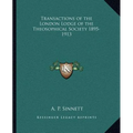 Transactions of the London Lodge of the Theosophical Society 1895-1913 - Paperback