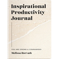 Inspirational Productivity Journal: You Are Strong and Courageous - Paperback