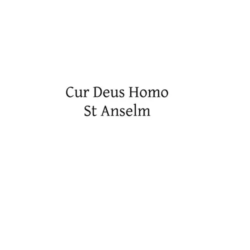 Cur Deus Homo - Paperback