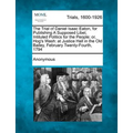 The Trial of Daniel Isaac Eaton, for Publishing a Supposed Libel, Intituled Politics for the People; Or, Hog's Wash: At Justice Hall in the Old Bailey - Paperback