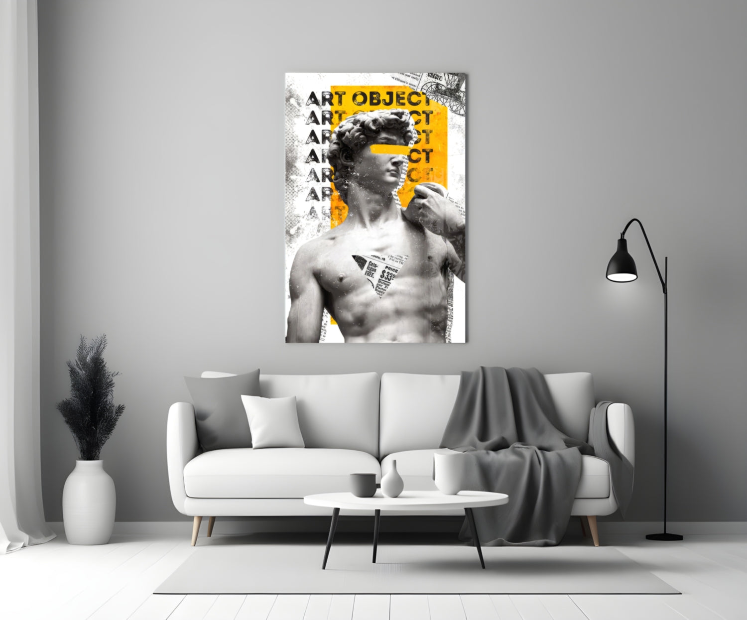 Art Object Glass Wall Art