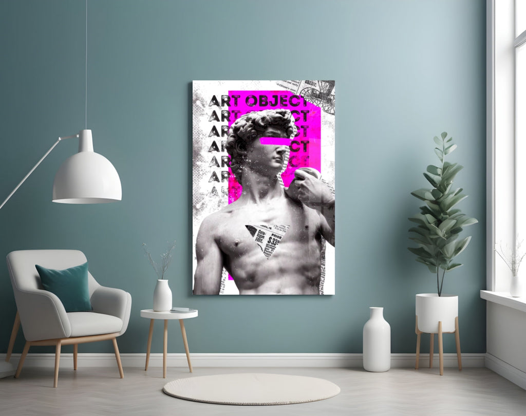 Art Object Glass Wall Art