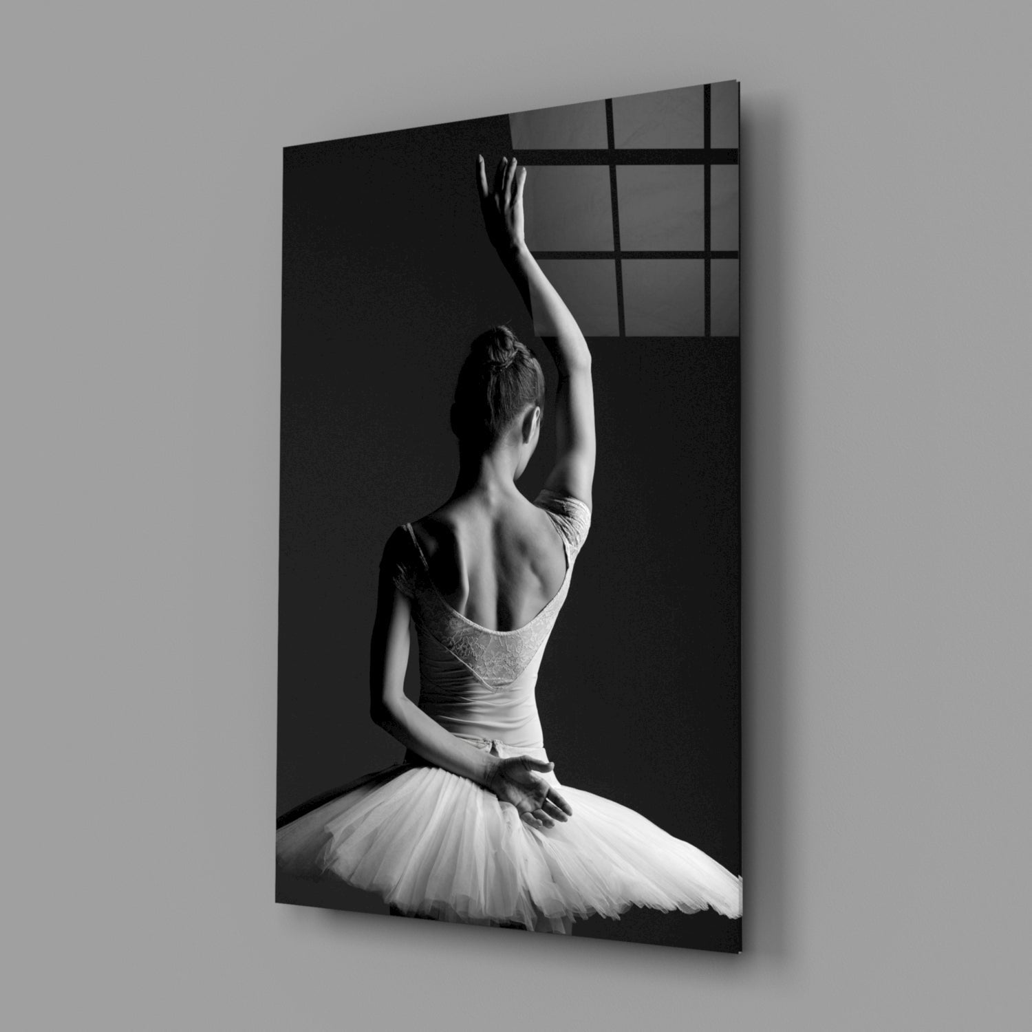 Ballerina Glass Wall Art