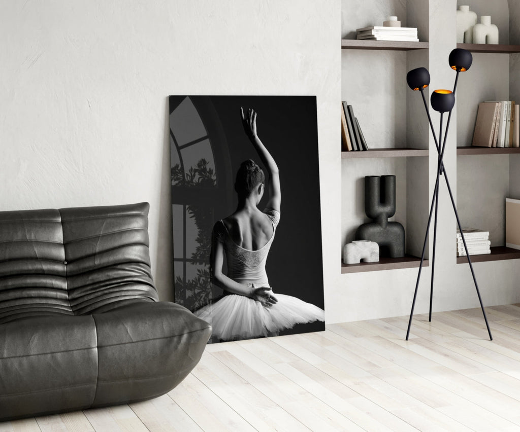 Ballerina Glass Wall Art
