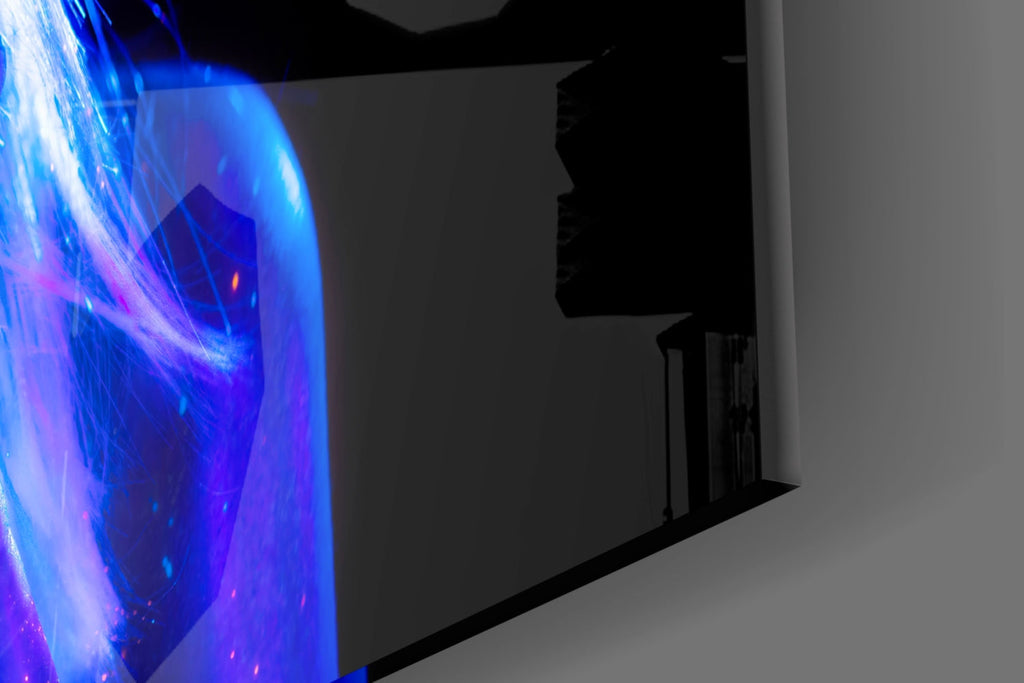 Woman Glass Wall Art