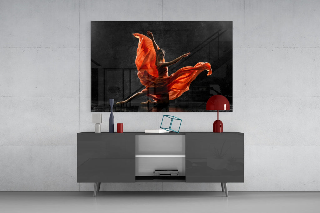 Ballet Glass Wall Art
