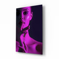 Woman Glass Wall Art