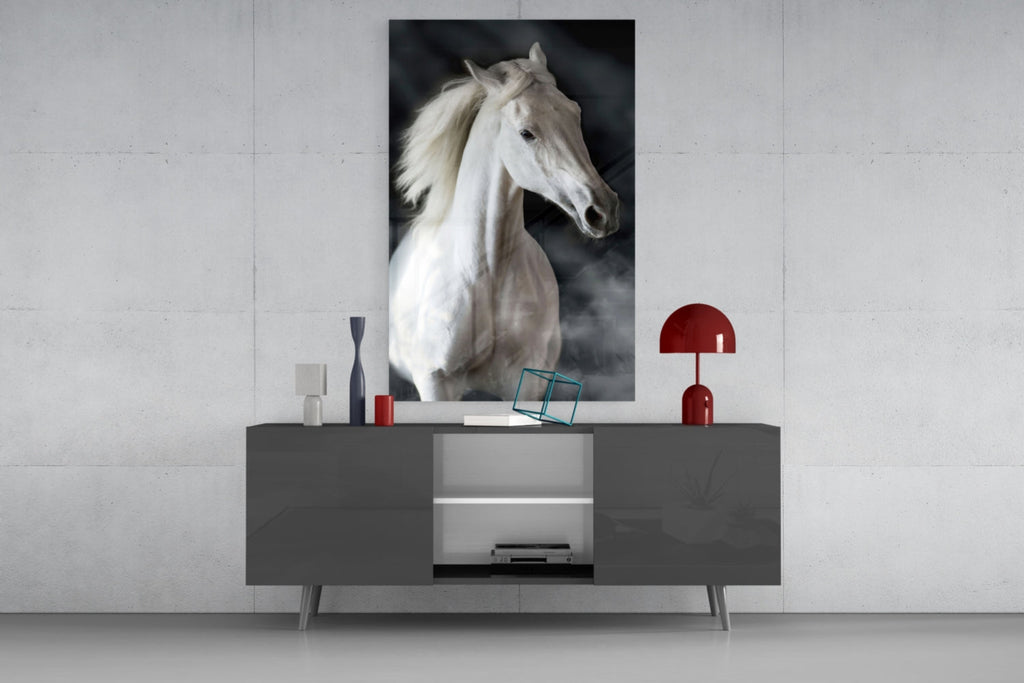 Horse Glass Wall Art