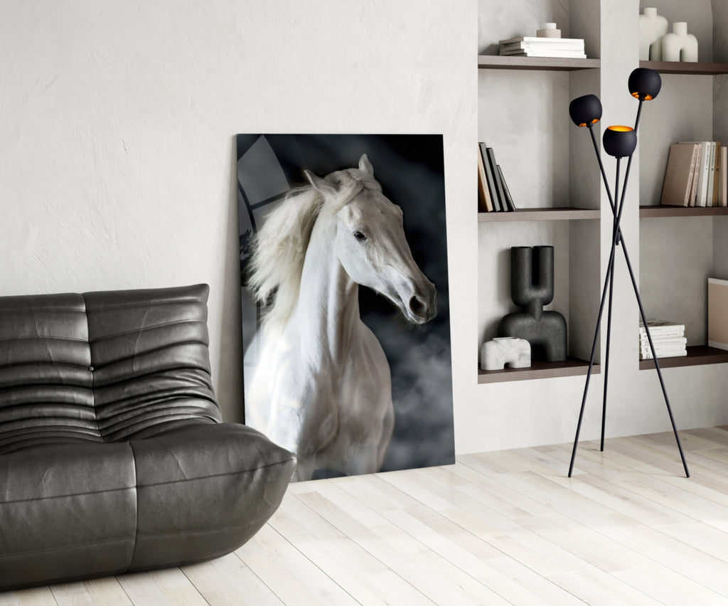Horse Glass Wall Art