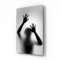 Loneliness Glass Wall Art