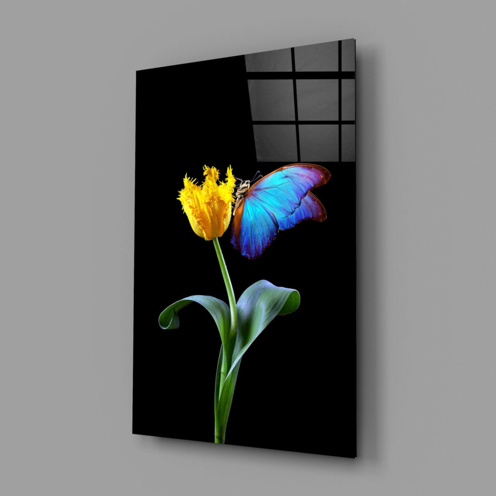 Abstract Art Glass Wall Art