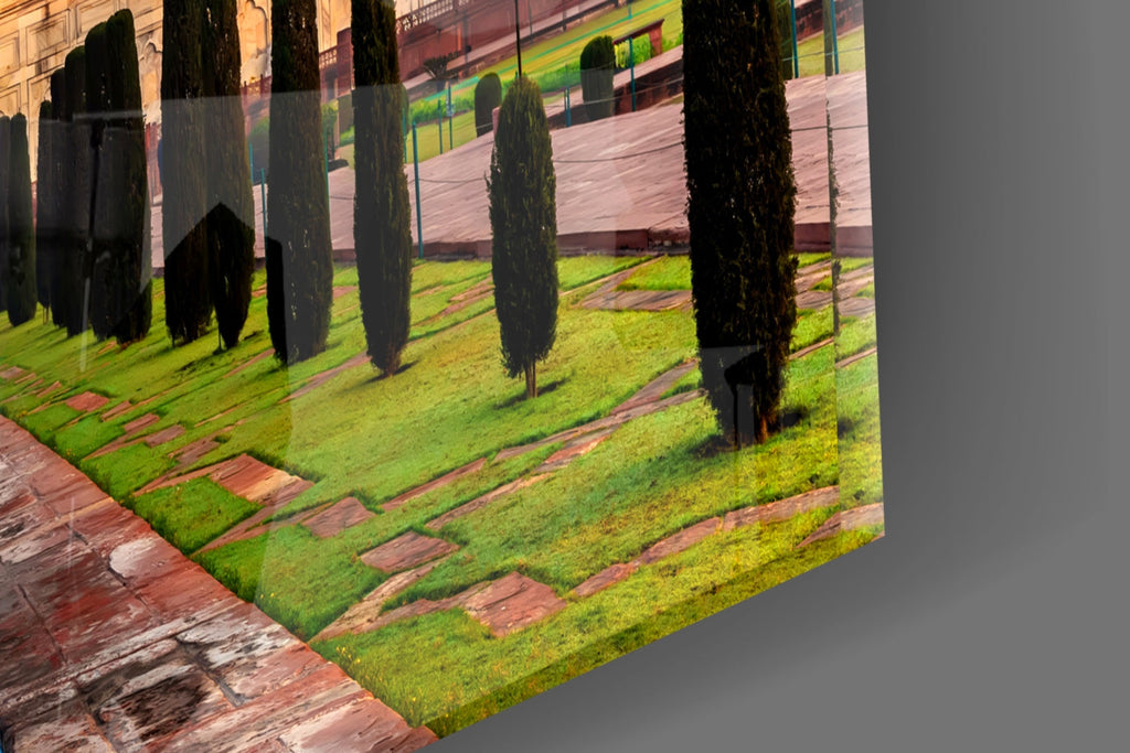 Taj Mahal Glass Wall Art